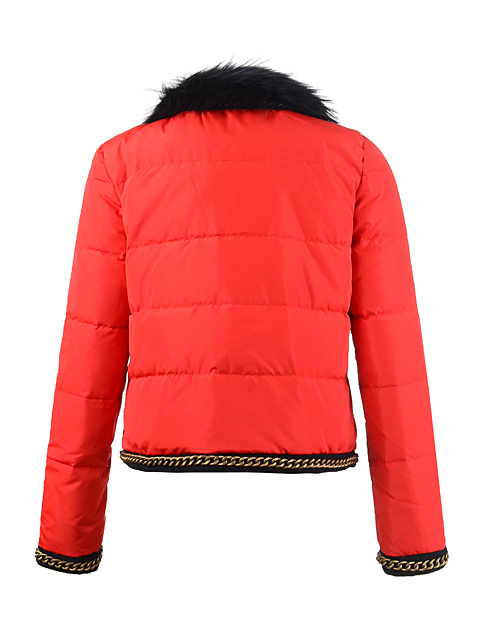 Nuovo Piumini Moncler Cerniera Rosso