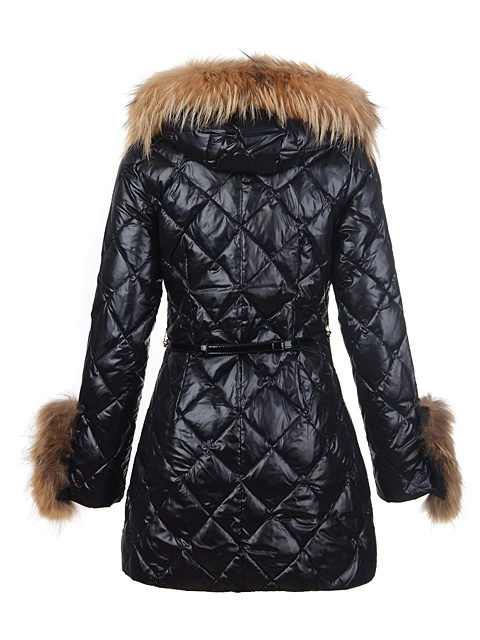 Piumini Moncler Donna Lungo Nero
