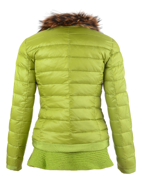 Piumini Moncler Orlo Gonna Erba