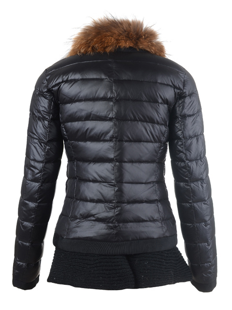Piumini Moncler Orlo Gonna Nero