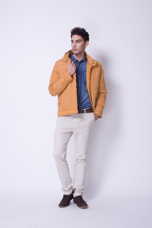 2016 Moncler Uomo Casual Giacca Giallo