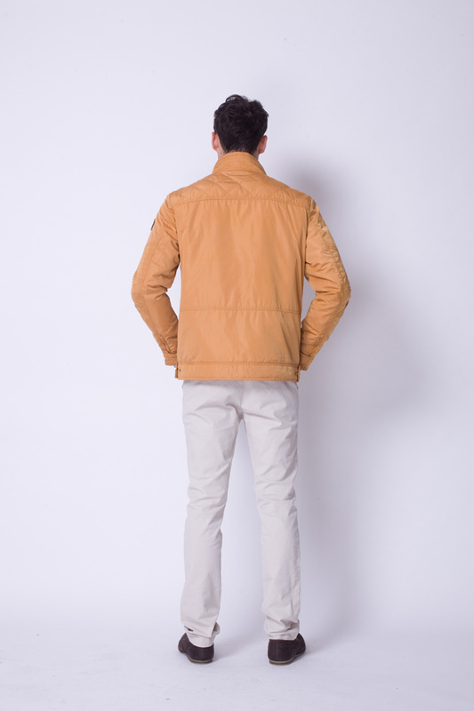 2016 Moncler Uomo Casual Giacca Giallo