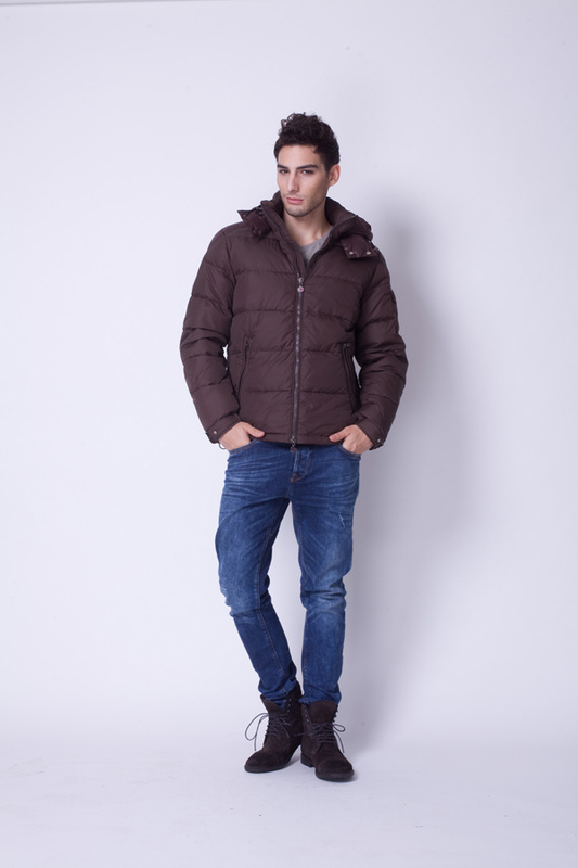 2016 Piumini Moncler Himalaya Uomo Marrone