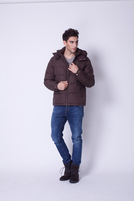 2016 Piumini Moncler Himalaya Uomo Marrone