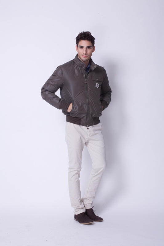 Piumini Moncler Affari Uomo Charcoal