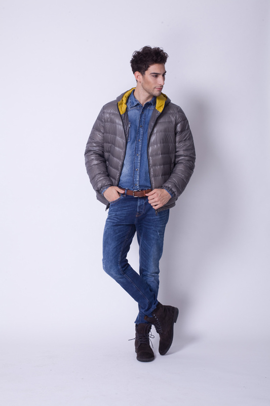 Piumini Moncler Leggera Uomo Grigio