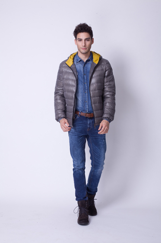 Piumini Moncler Leggera Uomo Grigio