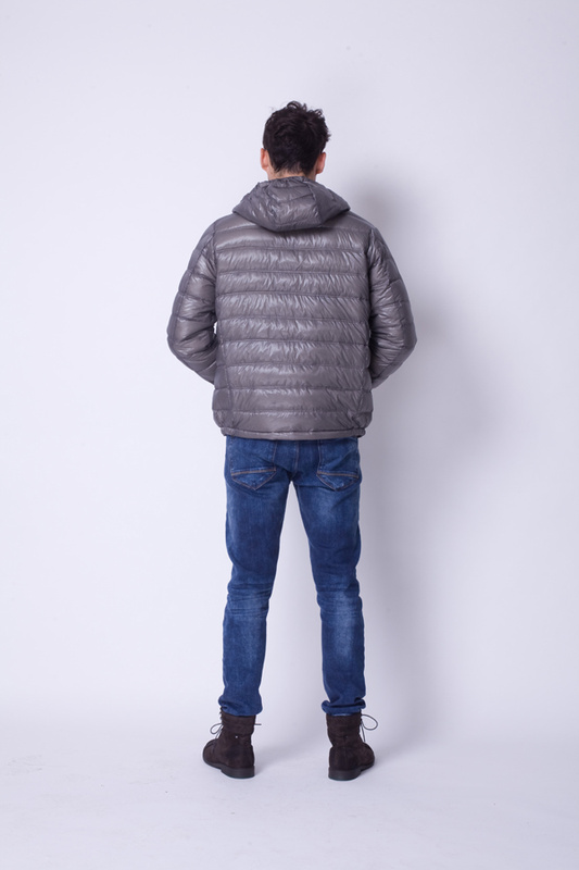 Piumini Moncler Leggera Uomo Grigio