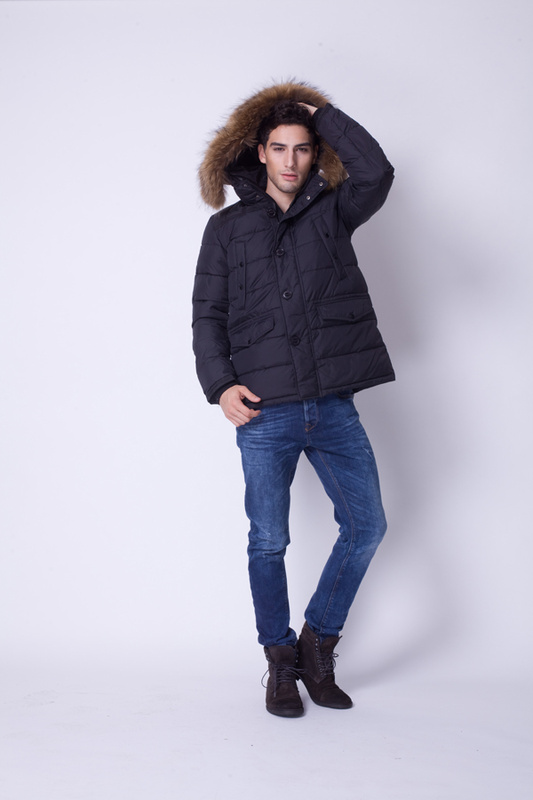 Piumini Moncler Uomo Affton Nero