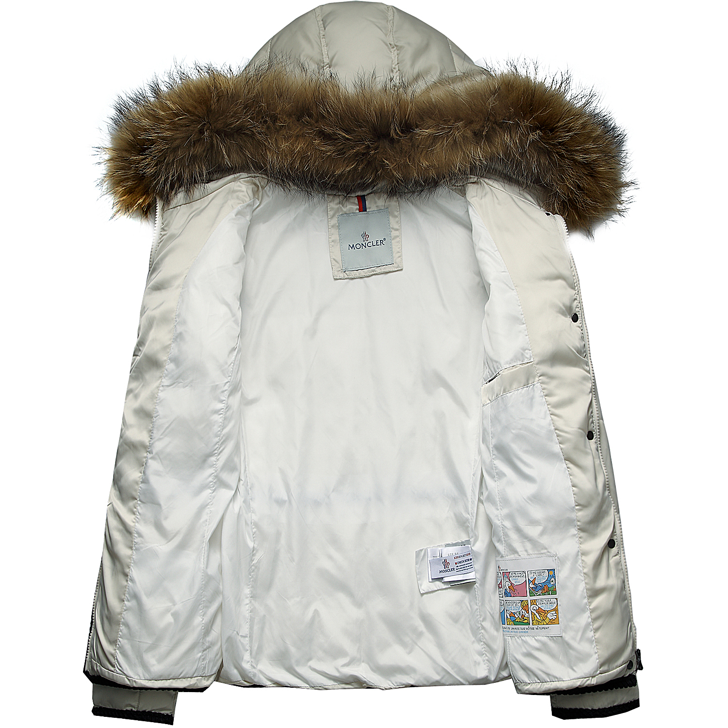 Piumini Moncler Moda Donna Bianco