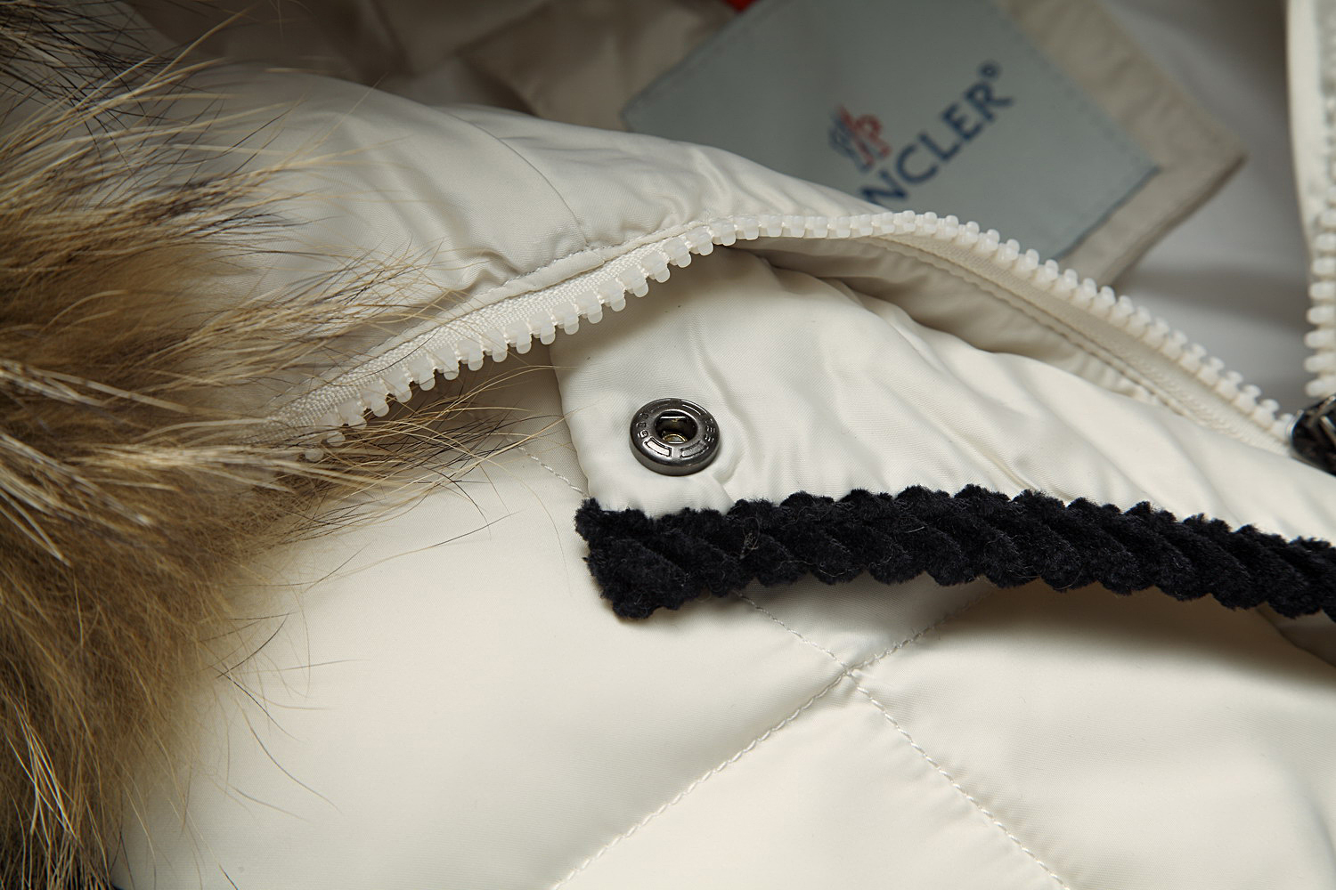 Piumini Moncler Moda Donna Bianco
