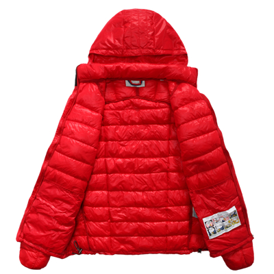 Piumini Moncler Outlet Lionel Rosso