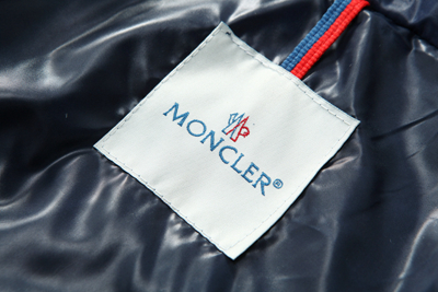 Piumini Moncler Lungo Antivento Navy