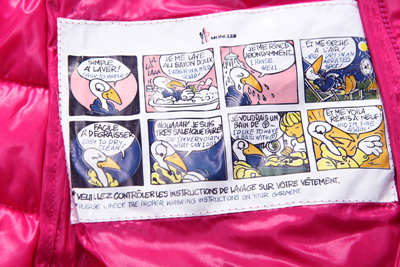 Piumini Moncler Outlet Lionel Rosa D08