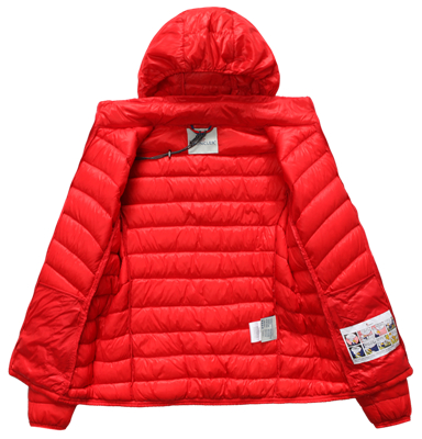 Piumini Moncler Outlet Lionel Rosso D05
