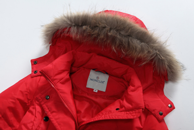 Piumini Moncler Bambini Marmelade Rosso