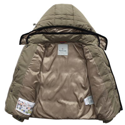 Piumini Moncler Branson Bambini Beige