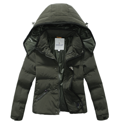 Piumini Moncler Branson Bambini Oliva