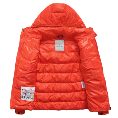 Piumini Moncler Outlet Lionel Bambini Orange