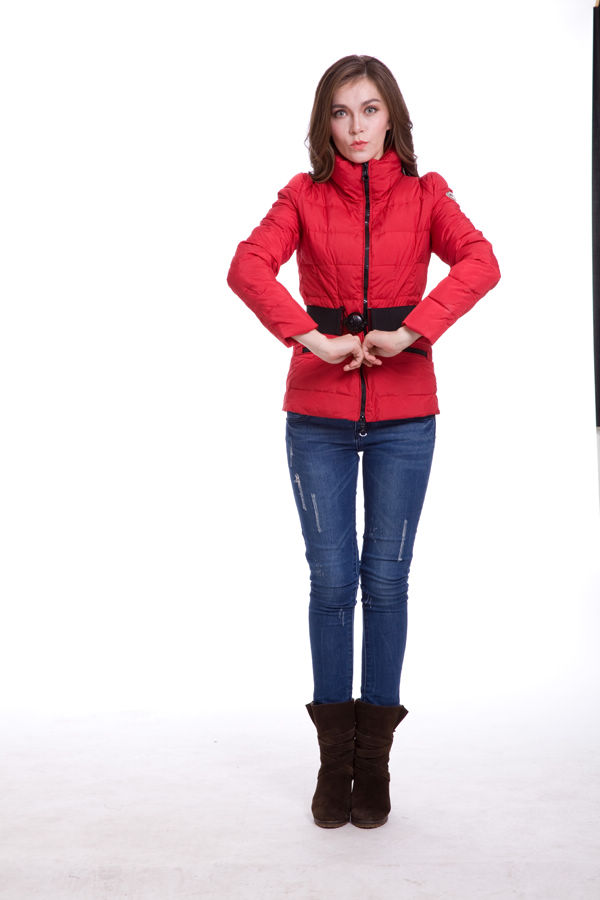 2016 Piumini Moncler Epine Rosso