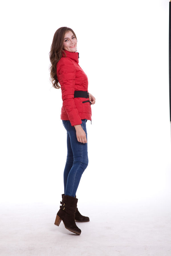 2016 Piumini Moncler Epine Rosso