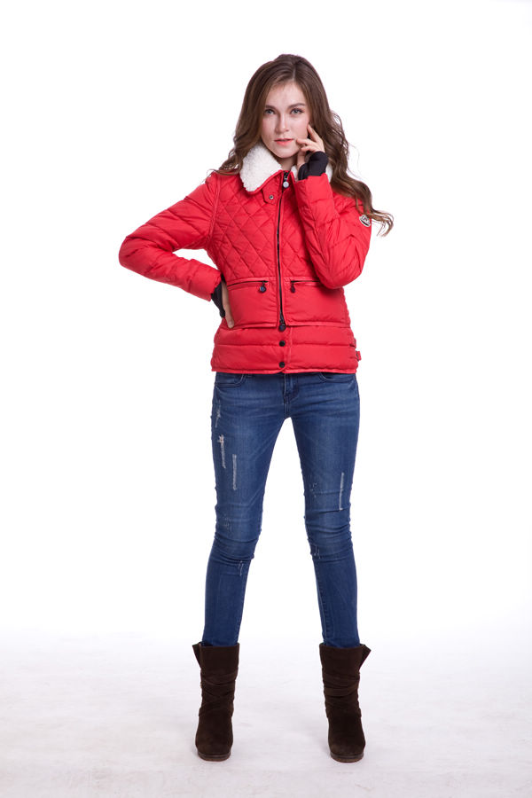 Piumini Moncler 2016 Caldi Rosso