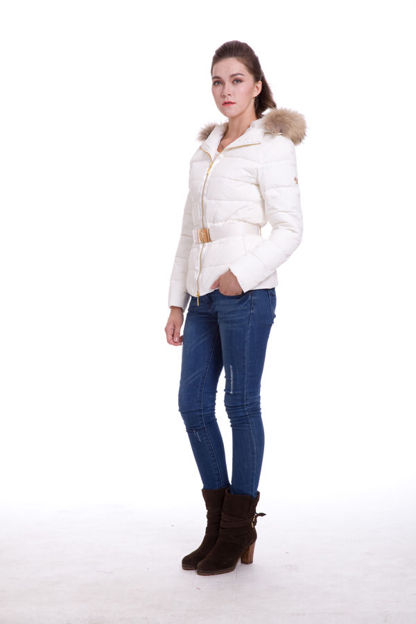 Piumini Moncler Donna Angers Bianco