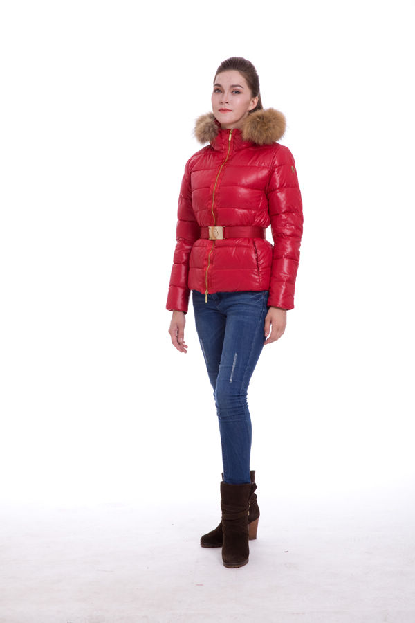 Piumini Moncler Donna Angers Rosso