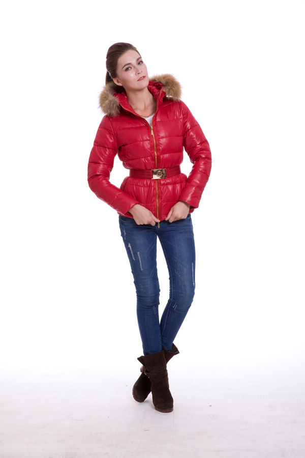 Piumini Moncler Donna Angers Rosso