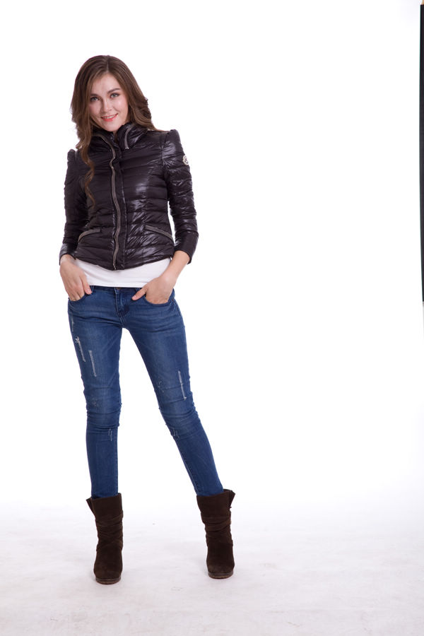 Piumini Moncler Donna Lans Nero