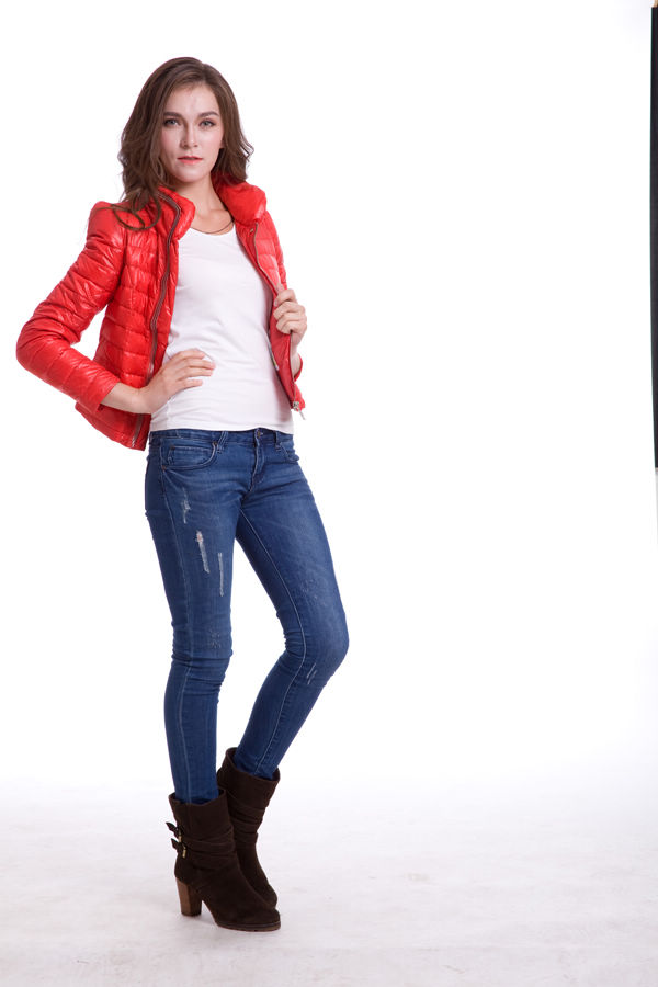 Piumini Moncler Donna Lans Rosso