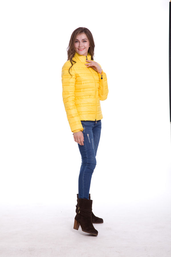 Piumini Moncler Donna Luce Giallo