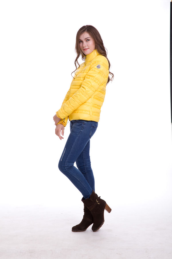 Piumini Moncler Donna Luce Giallo