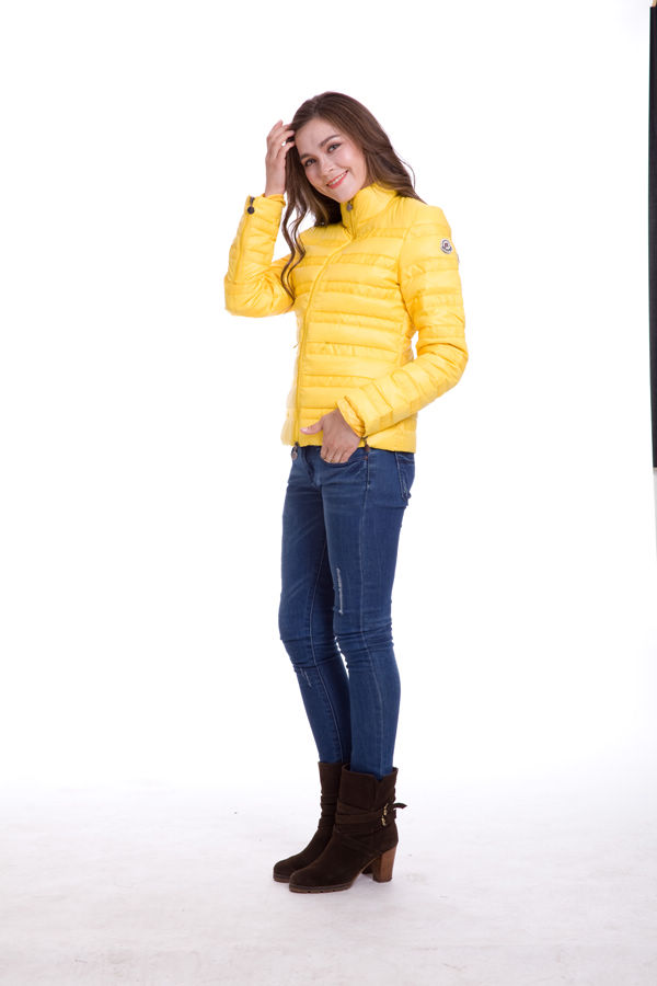 Piumini Moncler Donna Luce Giallo