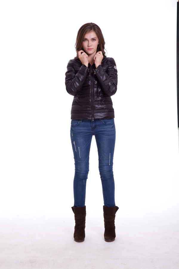 Piumini Moncler Donna Luce Nero