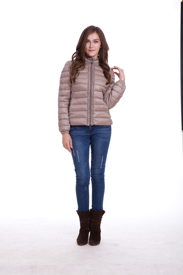 Piumini Moncler Lace Cerniera Kaki