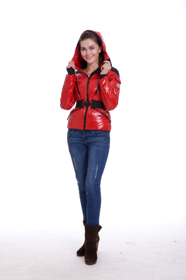 Piumini Moncler Ski Rosso