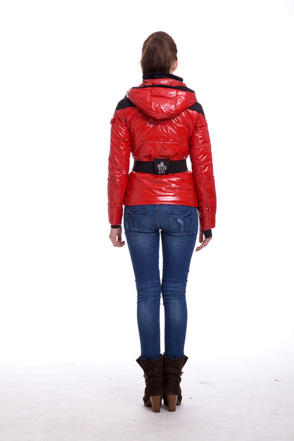 Piumini Moncler Ski Rosso