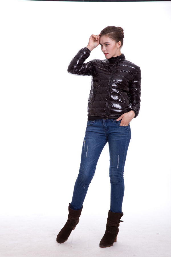 Piumini Donna Moncler Nero Breve