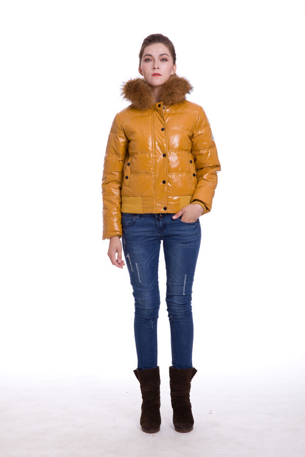 Piumini Moncler Donna Alpin Giallo