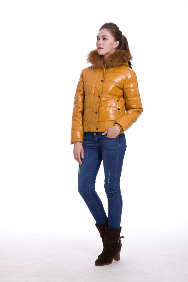 Piumini Moncler Donna Alpin Giallo