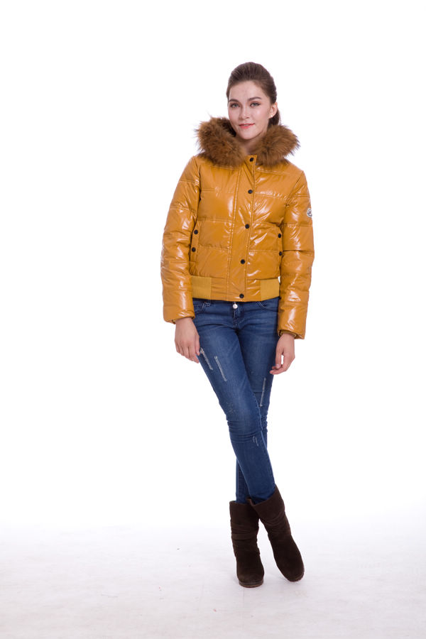 Piumini Moncler Donna Alpin Giallo
