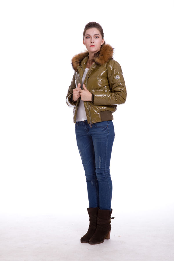 Piumini Moncler Donna Alpin Oliva