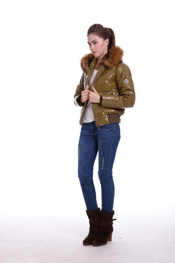 Piumini Moncler Donna Alpin Oliva