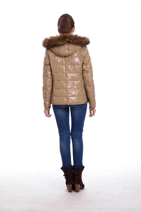 Piumini Moncler Donna Breve Outerwear Apricot
