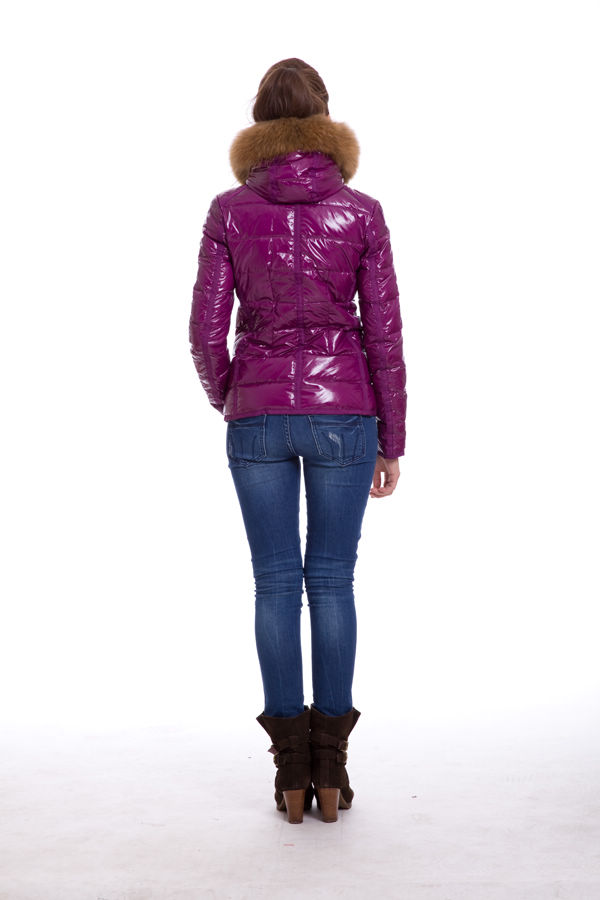 Piumini Moncler Donna Breve Outerwear Rosa