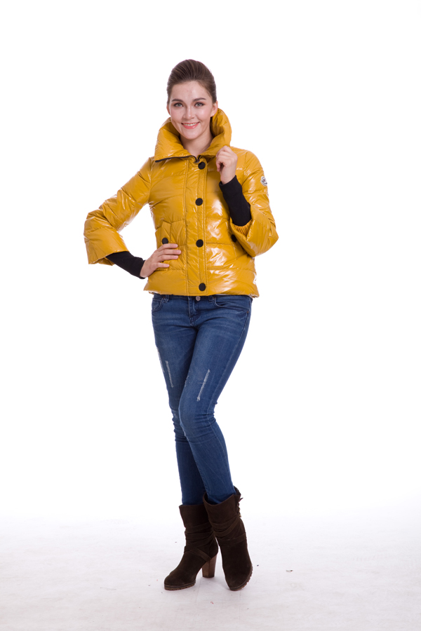 2016 Piumini Moncler Nuovo Giallo