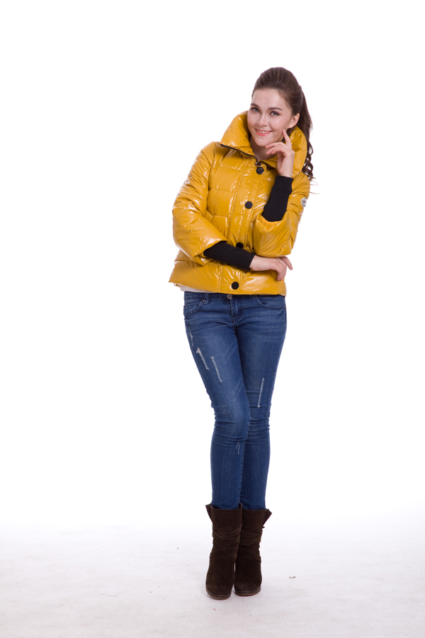 2016 Piumini Moncler Nuovo Giallo