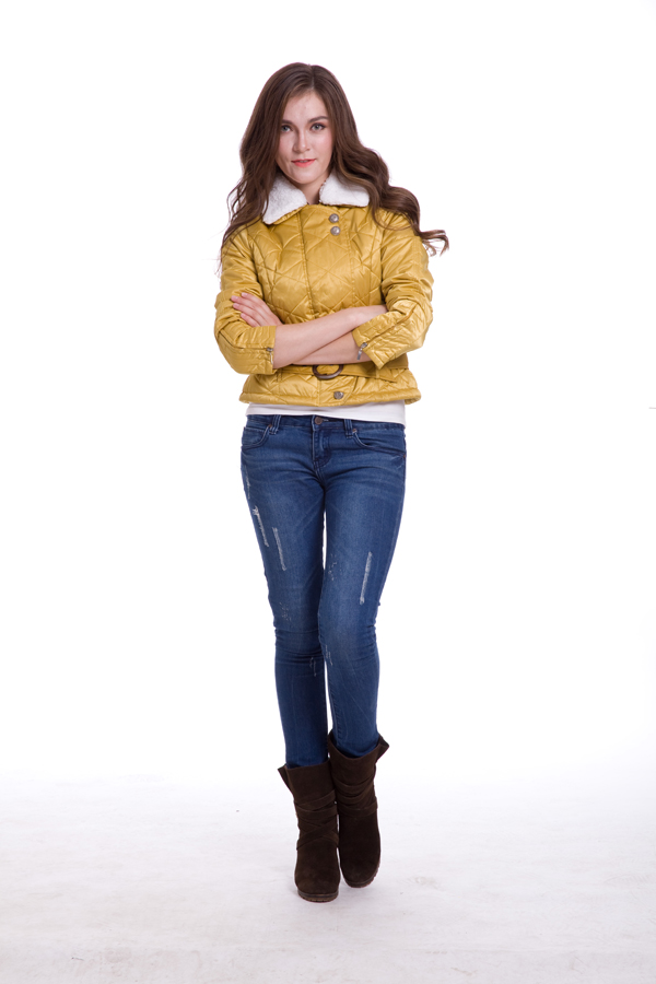 Piumini Moncler Grandi Collari Giallo