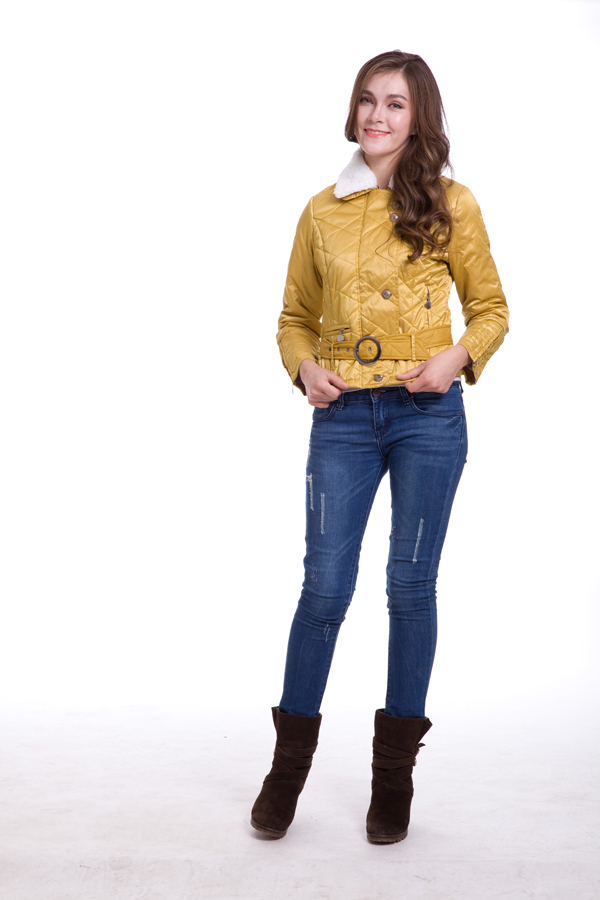 Piumini Moncler Grandi Collari Giallo